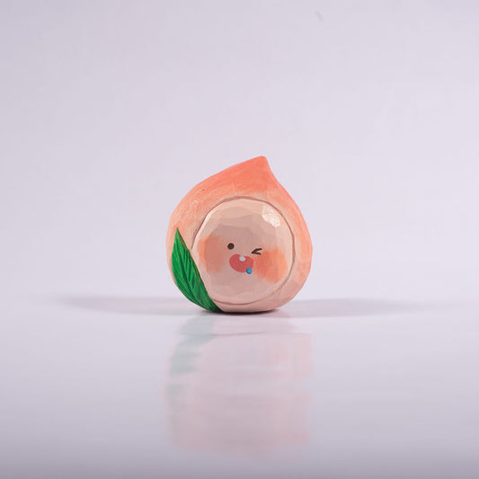 Hand-Carved Sweet Peach